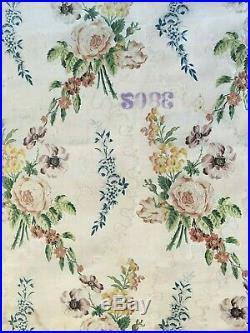 Beautiful Rare 18th Century French Silk Brocade Fabric (2896)