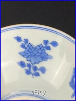 Beautiful Rare Antique Chinese Porcelain Bowl With Wanli Mark Superb Details