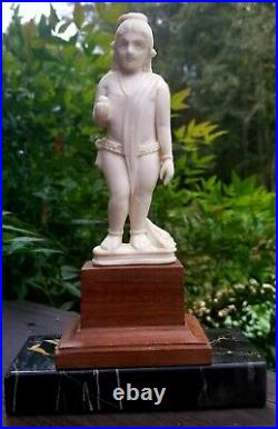 Beautiful & Rare Antique Hand Carved Hindu Goddess Statue