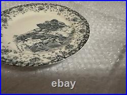 Beautiful Rare Antique Old Man Of The Mountain New Hampshire Plate