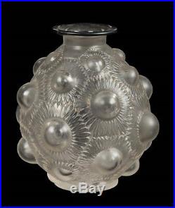 Beautiful Rare Antique R Lalique France Circ. 1927 Tournesols Glass Vase