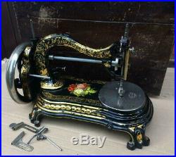 Beautiful Rare BradBury Duke of Wellington Antique sewing machine