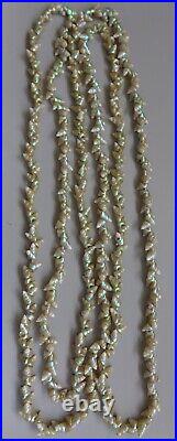 Beautiful, Rare, Flapper Length, Vintage Tasmanian Maireener Shell Necklace