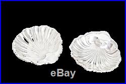 Beautiful Rare Gorhams Sterling Silver Shell Shapped Plates