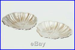 Beautiful Rare Gorhams Sterling Silver Shell Shapped Plates