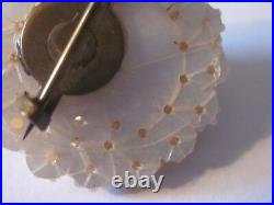 Beautiful Rare Handcrafted Antique Victorian Seed Pearl Pin