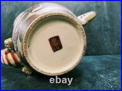 Beautiful Rare Japanese Royal Satsuma Teapot Meiji Period REPAIRED 9