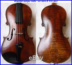 Beautiful Rare Old Da Salo Violin Antique Video 179