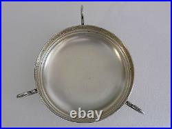 Beautiful Rare Silverplated Brass WMF Art Nouveau Footed Bowl / Planter 1910's