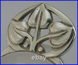 Beautiful Rare Solid Sterling Silver Caddy Spoon 2004 Arts & Crafts A E Jones