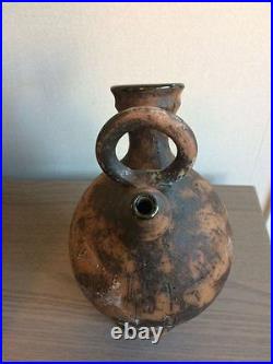 Beautiful Rare Swedish Pottery Jar For Antiques Lovers Free Shipping