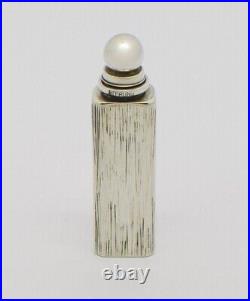 Beautiful Rare Vintage Tiffany & Co Miniature Sterling Silver Perfume Bottle