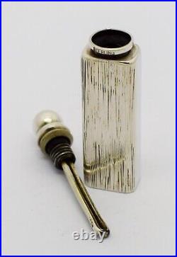 Beautiful Rare Vintage Tiffany & Co Miniature Sterling Silver Perfume Bottle
