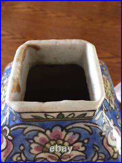 Beautiful Rare antique Vase Persian Iznik Pottery