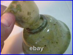 Beautiful Rare-genuine Spinach Jade Pair Of Bowls-victorian-ex Cond-investment