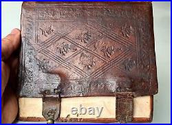 Beautiful and very rare 16th century book-binding, around 1550