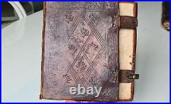 Beautiful and very rare 16th century book-binding, around 1550