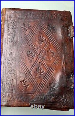 Beautiful and very rare 16th century book-binding, around 1550