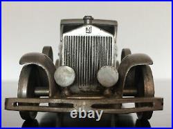 Beautiful antique and rare decorative Rolls Royce Phantom 1931, Made of pure Tin
