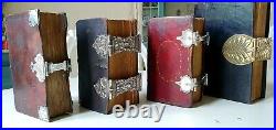 Beautiful collection of old & rare 18th c. Prayerbooks in fine bindings & silver