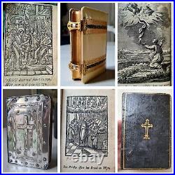 Beautiful collection old & rare Bibles and prayerbooks from 18th & 19th century