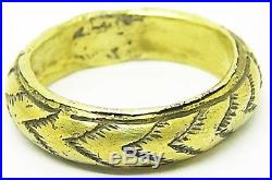 Beautifully Crafted 16th 17th century Renaissance Silver-gilt Finger Ring RARE