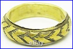 Beautifully Crafted 16th 17th century Renaissance Silver-gilt Finger Ring RARE