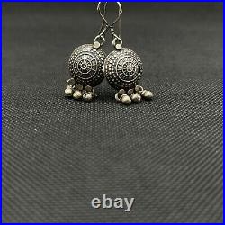 Earring Antique Sterling Silver 925 Women's Accessories Rare Luxurious Beautiful