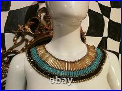 Egyptian collier ethnic jewelry rare necklaces antique jewels collectibles charm