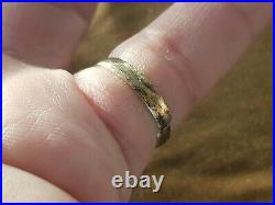 Exquisite beautiful ultra rare Medieval bronze ring A must read description L519