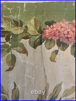 Incredibly Beautiful Rare 19th Cent French Oil Painting For Aubusson Woven 5001