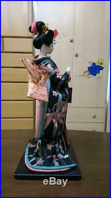 Japanese Antique Fortune FUKUJU Doll Geisha Kimono Beauty Rare From Japan FedEx