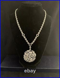 KTF Trifari Signed Alfred Philippe 1937-38 Diamante RARE Necklace with PATENT
