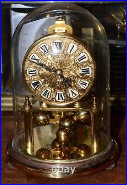 Kundo Kieninger & Obergfeli 6 Inch Anniversary Clock, working and Rare Beauty