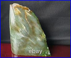 Large Beautiful Nephrite Jade Free-form Sculpture Rare Colour Polished Rough