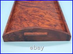 Lovely Antique Rosewood Tray Strikingly Beautiful & Rare Truly Unique on eBay