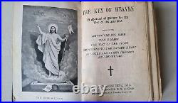 Old & rare prayerbook with beautiful silver cover & original slipcase, 19th c