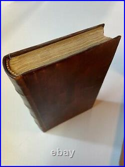 PRACTICAL COOK BOOK MRS. BLISS Antique Rare 1850 Rebound BEAUTIFUL
