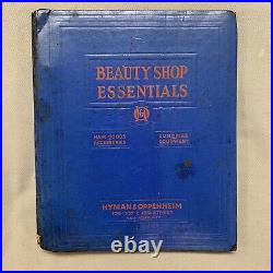 RARE 1929 Antique Hyman & Oppenheim Beauty Shop Essentials Catalog NYC Supplies+
