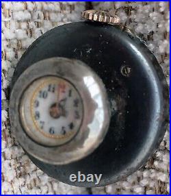 RARE Antique Button Hole French Watch 19th Century Victorian Age Novelty