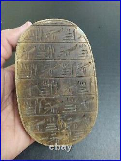 RARE Beautiful ANCIENT EGYPTIAN ANTIQUE Scarab Pharaonic Stone Handmade bc 13cm