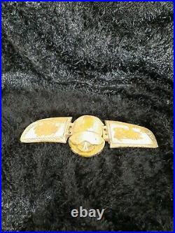 RARE Beautiful ANCIENT EGYPTIAN ANTIQUE Winged Scarab Pharaonic Stone Handmade