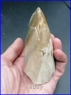 RARE Beautiful Neolithic partial polished Axe in banded flint Dordogne France