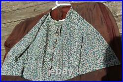 RARE Mint Beautiful Antique Vintage 1920s Day Dress with Amazing Sleeves M 10 12