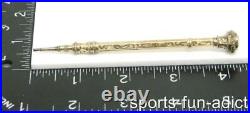 RARE Solid 14K YGold Beautiful Victorian Antique Propelling Pencil Chatelaine