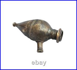 Rare 1930's Old Vintage Brass / Bronze Handcrafted Beautiful Antique Hookah Pot