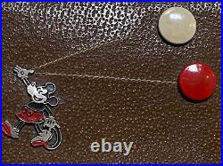 Rare 30s 40s Mickey Mouse Disney Purse Bag antique Vintage Balloons Beautiful