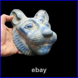 Rare Ancient Egyptian Antique Head Of Statue Sekhmet Beautiful Egypt Bc