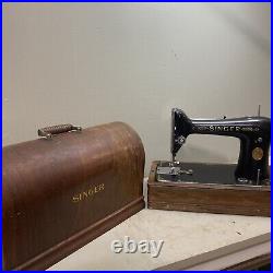 Rare/Antique 1926 Singer Sewing Machine Model 101 Serial No. AA870624 Beautiful