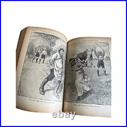 Rare Antique 19 century Kids Book with beautiful illustrations